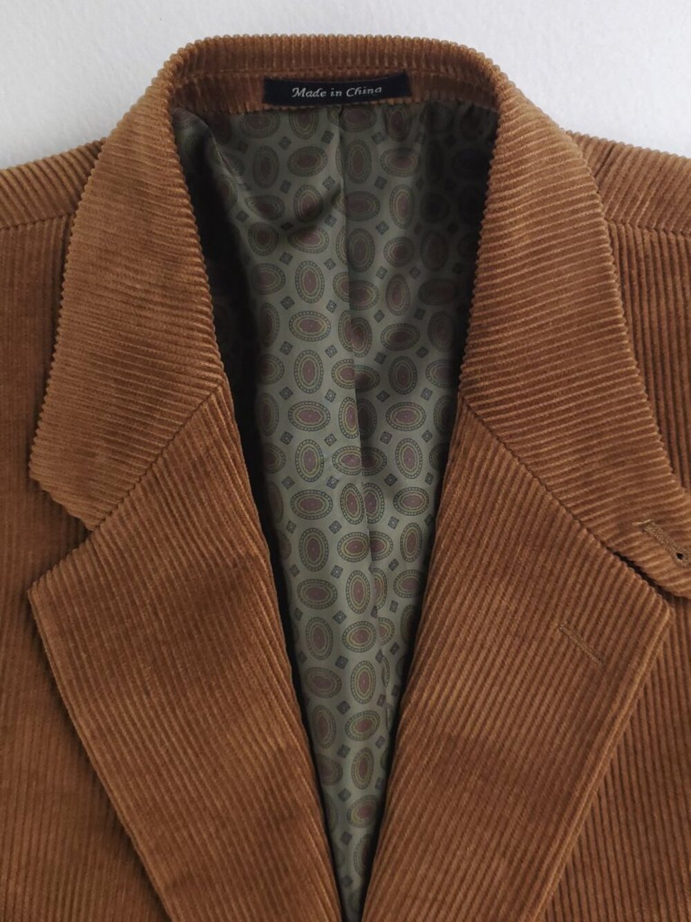 Lauren Ralph Lauren Corduroy Sport Coat Blazer Elbow Patches Men's 46R - Picture 12 of 14